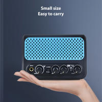 Amplificador De Guitarra Eléctrica DK 10W Pequeño Con 2 Canales Limpio Overdrive Efecto Reverb Plug And Play BT/ Auriculares - details 7