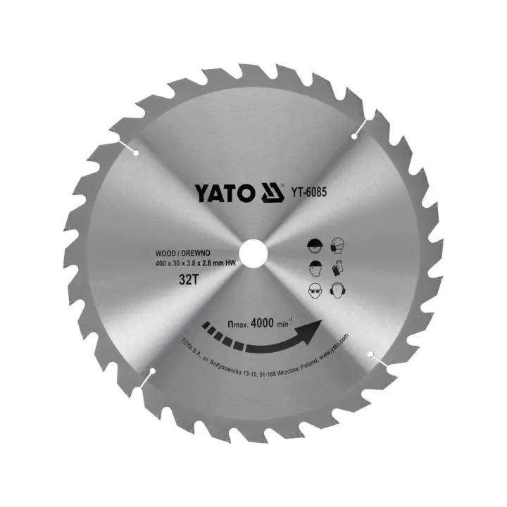 Yato YT-6085 hoja de sierra circular 1 pieza(s) - 1
