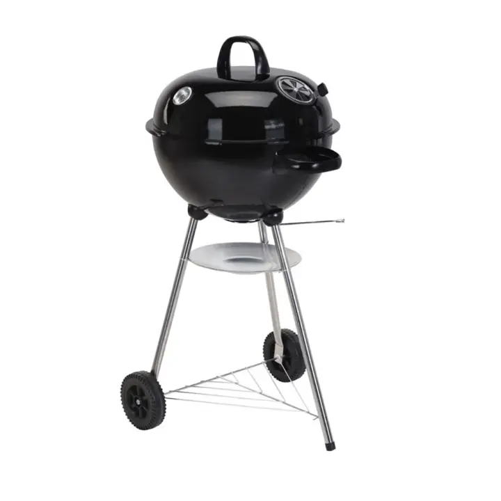 Barbacoa esferica ø 47 x 90 cm, negra - 1