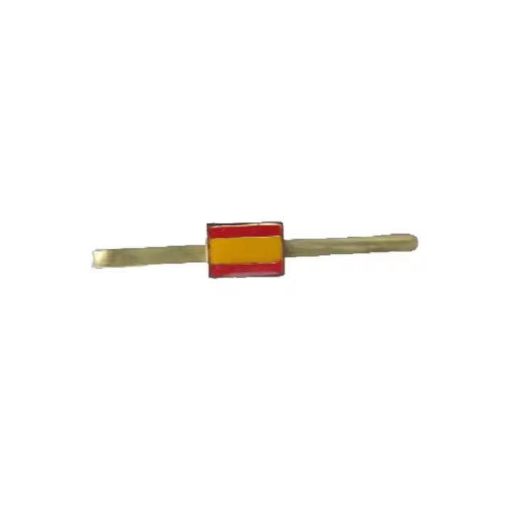 Pisacorbata Bandera España - Accesorio de Moda Elegante para Hombres - 1