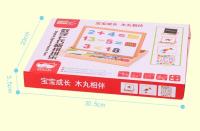 Tablero Magnético De Madera Para Niños Con Puzzle De Animales Multifuncional Tablero De Escribir Y Dibujar like De Aprendizaje Educativo Juguete Para Niños - details 11