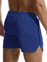 Shorts De Running Para Hombre Estilo Verano Deporte Fitness Malla Secado Rápido Transpirable Entrenamiento Pantalones De Sudor - details 6