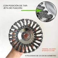 Cabeza De Trimmer De Hierba Universal Upgrade 6/8/10 Pulgadas Rueda De Acero Para Motosierra Jardín Trimmer De Hierba - details 1