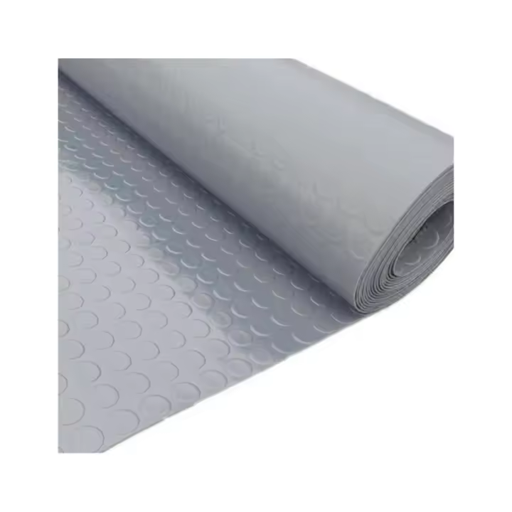 JARDIN202 - Suelo Goma Circulo Gris - metro cuadrado Espesor 3 mm - 1