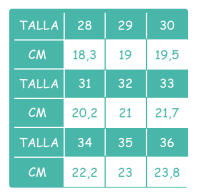Medidas - Bubble kids 790