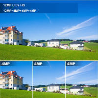 Cámara De Seguridad Solar WiFi Exterior Con Lente De 3 Enlaces Zoom 10X Vigilancia CCTV IP Para Hogar Inteligente Protección Video - details 5