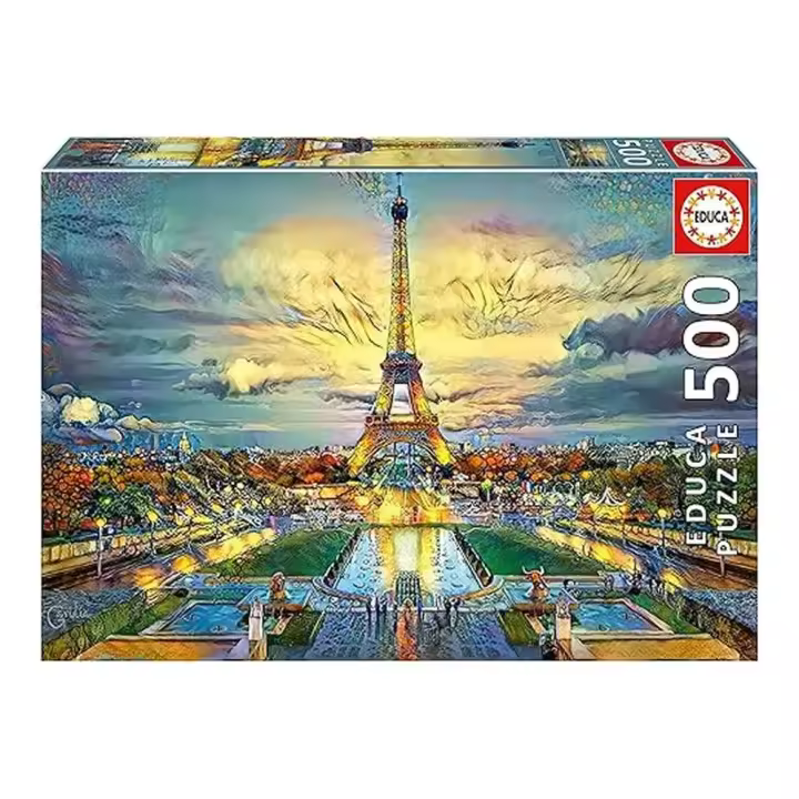 Educa Puzzle Torre Eiffel 500 Piezas 19621 - 1