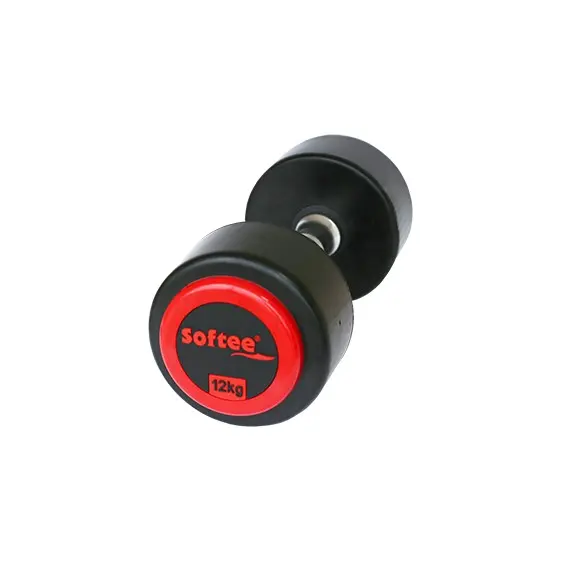 mancuerna pro-sport softee color negro tamaño 12 kg - 1