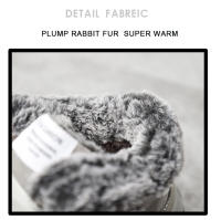 Botas De Invierno Para Hombre Con Peluche Alta Calidad Botas De Nieve De Caña Baja Botas De Trabajo De Goma Botas De Zapatillas Con Forro De Plush Talla Verdadera - details 8