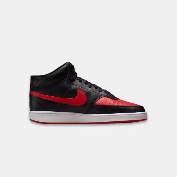 Nike Court Vision Mid Next Nature Men's Black University Red - 1