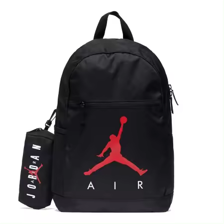 Mochila Nike Air Jordan Negro Rojo 9B0503 - 1