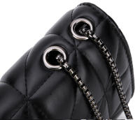 Bolso Cuadrado Clásico Con Detalles De Cremallera Sólido Con Cadena De Hombro Todoterreno Material Principal PU Sin Químicos De Origen Fujian - details 5