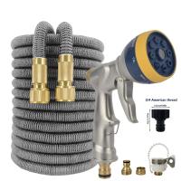 Manguera De Alta Presión Magia Para Riego Del Jardín Con Pistola De Agua Ajustable Multifuncional Metálica Resistente Al Desgaste Y La Corrosión Para Irrigación De Jardín - details 0