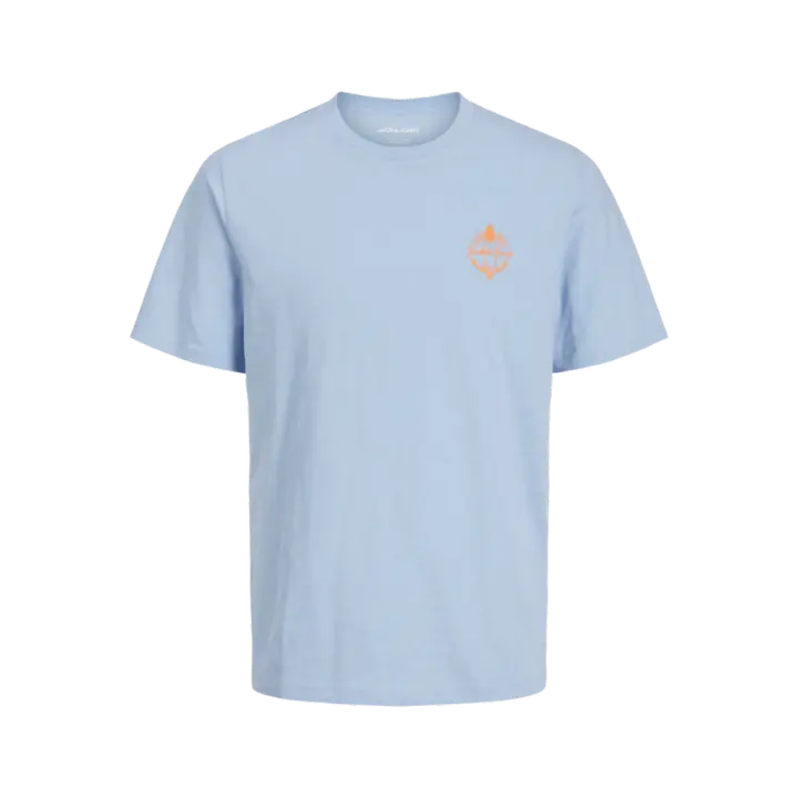 Jack & Jones One Color Summer Camiseta Color Gris Azulado - Combinable, Elástica Y Suave - 1