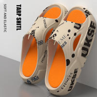 Sandalias De Hombre Verano Antideslizantes Con Plataforma Gruesa Y Suave Zapatos Para El Hogar Y Exterior Clog De Baño Casual - details 12