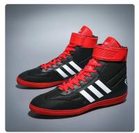Zapatos De Lucha Profesional Para Hombres Y Mujeres Transpirables Antideslizantes Confortables Zapatos De Boxeo Adultos Artesanos Sin Capa De Metal - details 5