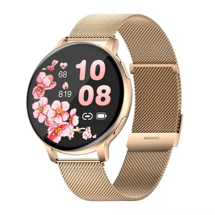 Smartwatch  - 1.39" Pantalla Táctil IPS, Impermeable de Por Vida, Multifuncional, 230mAh Batería, Ideal para Mujeres, Hombres, Adolescentes y Parejas - Silicona, Estilo Deportivo, iOS Compatible, Con Multilingüe Soporte - 1