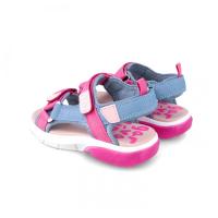 Sandalias planas niña BIOMECANICS 282455-C SANDALIAS TIRAS VELCRO JEANS-ROSA 31165 24V - details 2