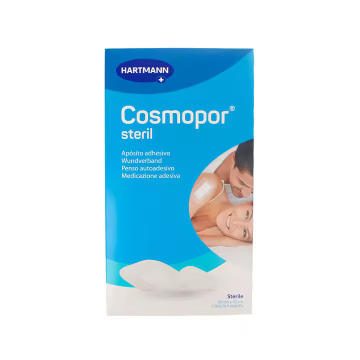 Cosmopor Steril Apósito Estéril 20 Cm X 10 Cm 5 Unidades - 1