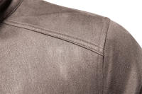 2024 nueva chaqueta de otoño e invierno para hombre, chaqueta versátil de color sólido a la moda para hombre, ropa de trabajo de gamuza, chaqueta para hombre - details 26