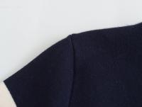 Nuevo Vestido Corto De Mujer Estilo Europeo Y Americano Moda Temperamento Ajustado Rayado Tejido Elegante Para Trabajo Y Compras - details 4