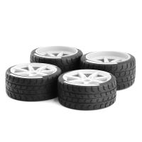 4Pcs Neumáticos De Rueda 17mm Hexagonal Para ARRMA1/7 Firebird FELONY FSR Flying God Mustang GT Da DA GT Racer Highway - details 12