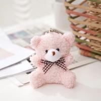 Muñeco De Peluche Teddy Oso Mini Colgante Para Llaves Suave Y Encantador Juguete Para Niños Decoración De Fiesta De Navidad Y Boda - details 6