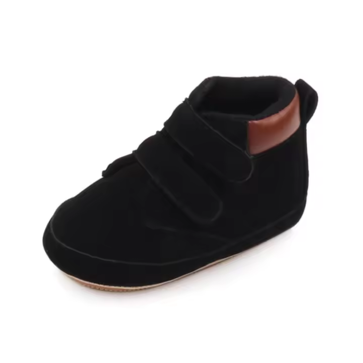 Zapatos Para Bebés De Calidad Alta Antideslizantes Suaves PU Estilo Primavera Otoño Para Niños Y Niñas Recién Nacidos De 0 a 18 Meses BCS3127 - 1