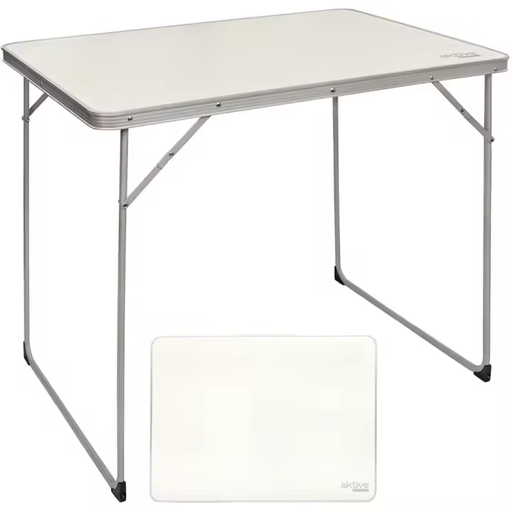 Aktive Mesa Plegable Para Camping 80x60x70 Cm - 1