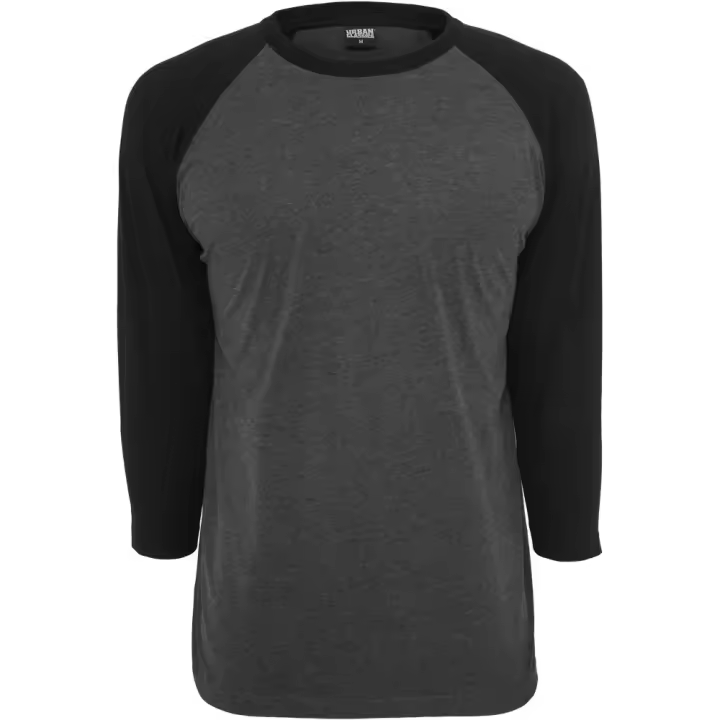 Urban Classics Camiseta Contract Raglan Marrón - 1