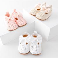 Zapatos Para Bebé Niña Fly Knit Alta Calidad Suela TPR Antideslizante Transpirable Suave Algodón Primavera Otoño Lazo Encantador Para 0-9-18M F235 - details 11