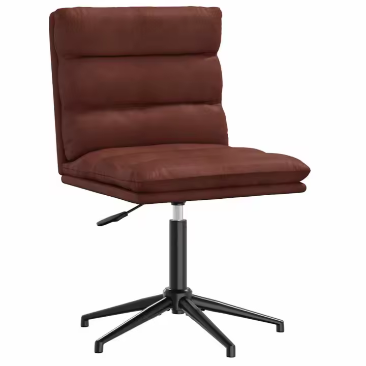 vidaXL Silla de comedor cuero sintético en color marrón brillante/Marrón/Negro y más | cómodas modernas ergonómicas para comedor cocina salón hogar - 1