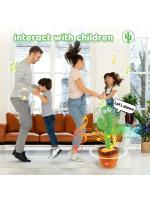 Juguete De Cactus Que Danza Y Habla Para Bebés Niños Y Niñas Registra Y Repite Lo Que Dice Juguete Vocal Para Niños Y Niñas - details 4
