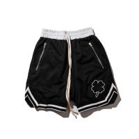 Shorts De Entrenamiento Para Hombre Quick-Drying De Verano Pantalones Cortos De Correr De Rodilla Estilo Casual Tejido Algodón mid Waist - details 14
