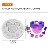 Molde De Silicona Para Postres Y Helados En Forma De Arena Colapsante Y Llave De Mickey 1 Pieza Herramienta De Manualidad Sin Químicos Peligrosos - details 5