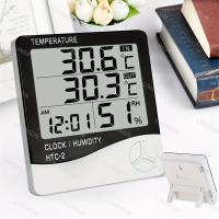 Termómetro Y Higrómetro Digital LCD Para El Hogar Medidor De Temperatura Y Humedad Con Sensor Estación Meteorológica Para Interior - details 2