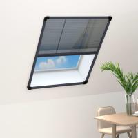 vidaXL Mosquitera Plisada de Ventanas Aluminio 60x80cm Rejilla Color Antracita,  Blanco,  Marrón y mas - details 0