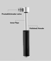 ThinkRider Mini Bomba De Bicicleta Mano Para Neumático De Bicicleta Inflador De Aire MTB Bicicleta De Montaña Material De Aluminio Tamaño Compacto - details 8