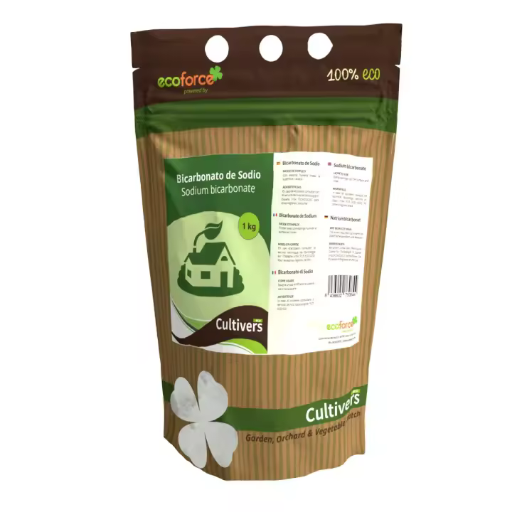 CULTIVERS Bicarbonato de Sodio 1 kg, 100% Natural, Múltiples usos Insumos y Limpieza del Hogar - 1