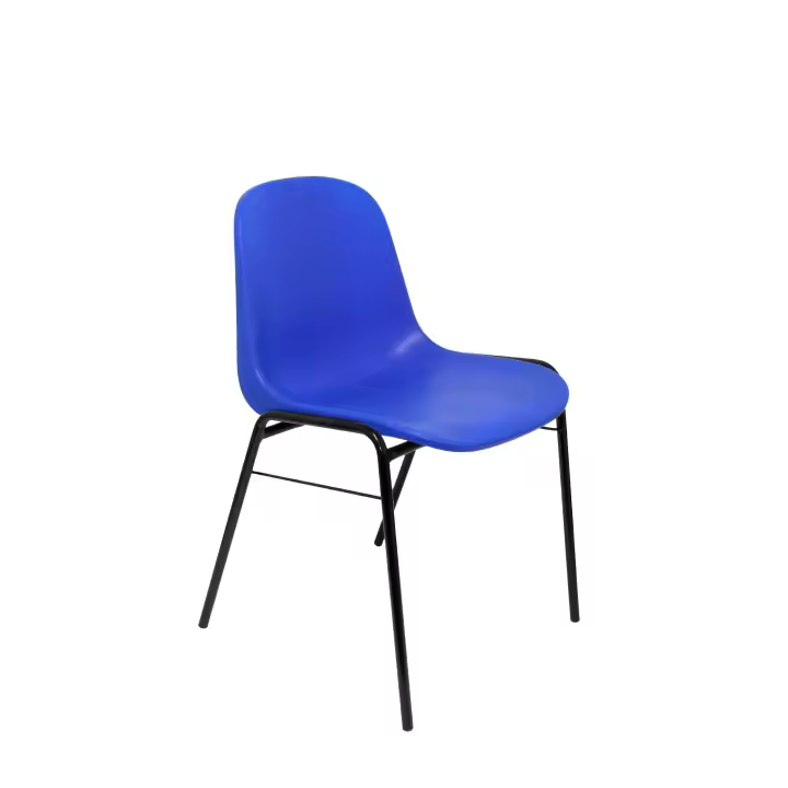 Piqueras Y Crespo - Pack 2 Sillas Alborea Azul Ergonómicas y Apilables - 1