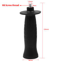 Manija Auxiliar Para Amoladora Angular 1pc M8/M10 Piezas De Repuesto 113/134mm Herramientas Para Amoladora Angular Accesorios De Grind Machine - details 2