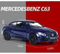 MaKeda1:36 Mercedes Benz C63 AMG Coupe Modelo De Coche De Aleación Simulación Juguete De Metal Pull Back Para Jóvenes De 14 Años O Más - details 1