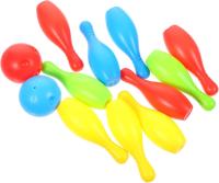 Juego de bolos para niños, mini juego de bolos de juguete para jardín, juegos de fiesta en interiores, 10 piezas con 2 bolas para niños mayores de 3 años. - details 2