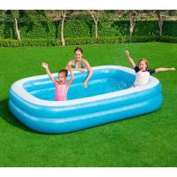 LILI HOME Piscina Inflable Rectangular 305x183x56 cm Y más medidas para elegir. Ofrece espacio más que suficiente para que toda la familia se refresque y se divierta durante los días calurosos. Las paredes laterales extragruesas ofrecen mayor resistencia - details 0