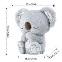 Oso De Peluche Musical Con Luz Y Sonido Koala Para Bebés Juguete De Sueño Y Compañero Sensible Para Recién Nacidos Regalos Para Niños Y Niñas De 3-12 Años - details 8