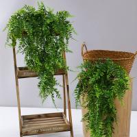 1pc/2pcs Vine De Hierba Persa Artificial 90cm Verde Pendiente Para Pared Planta Falsa De Asa De Pino Para Exhibición Y Aniversario - details 4
