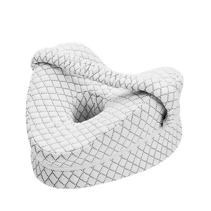 En forma de corazón ortopédico dormir almohada para las piernes cuña cojín con soporte de rodilla ciática cuerpo cojín - 1