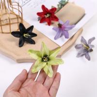 20PCs Flores Artificiales De Seda Lirio Para Decoración De Hogar Bodas DIY Accesorios De Corona Decoración De Habitaciones - details 2