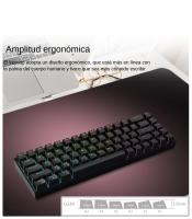 Teclado Mecánico Raven68 Con Intercambio Caliente Y Cableado Teclas Personalizables 8K Tasa De Retorno Teclado De Juegos Deportivos Electrónicos - details 2