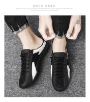 Zapatos Casuales Para Hombre Antideslizantes Media Caña De Malla Transpirable Absorbente De Sudor Ligeros Moda 2023 Para Paseo Al Aire Libre - details 12